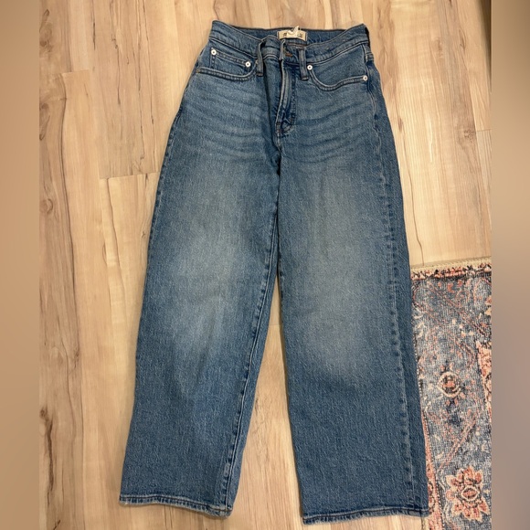 Madewell Perfrct Vintage Wide Leg Jeans - Picture 1 of 5